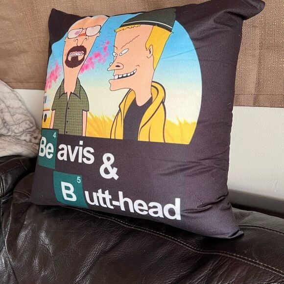 Beavis and Butt-Head Graphic Pillow Cover - Picture 5 of 5